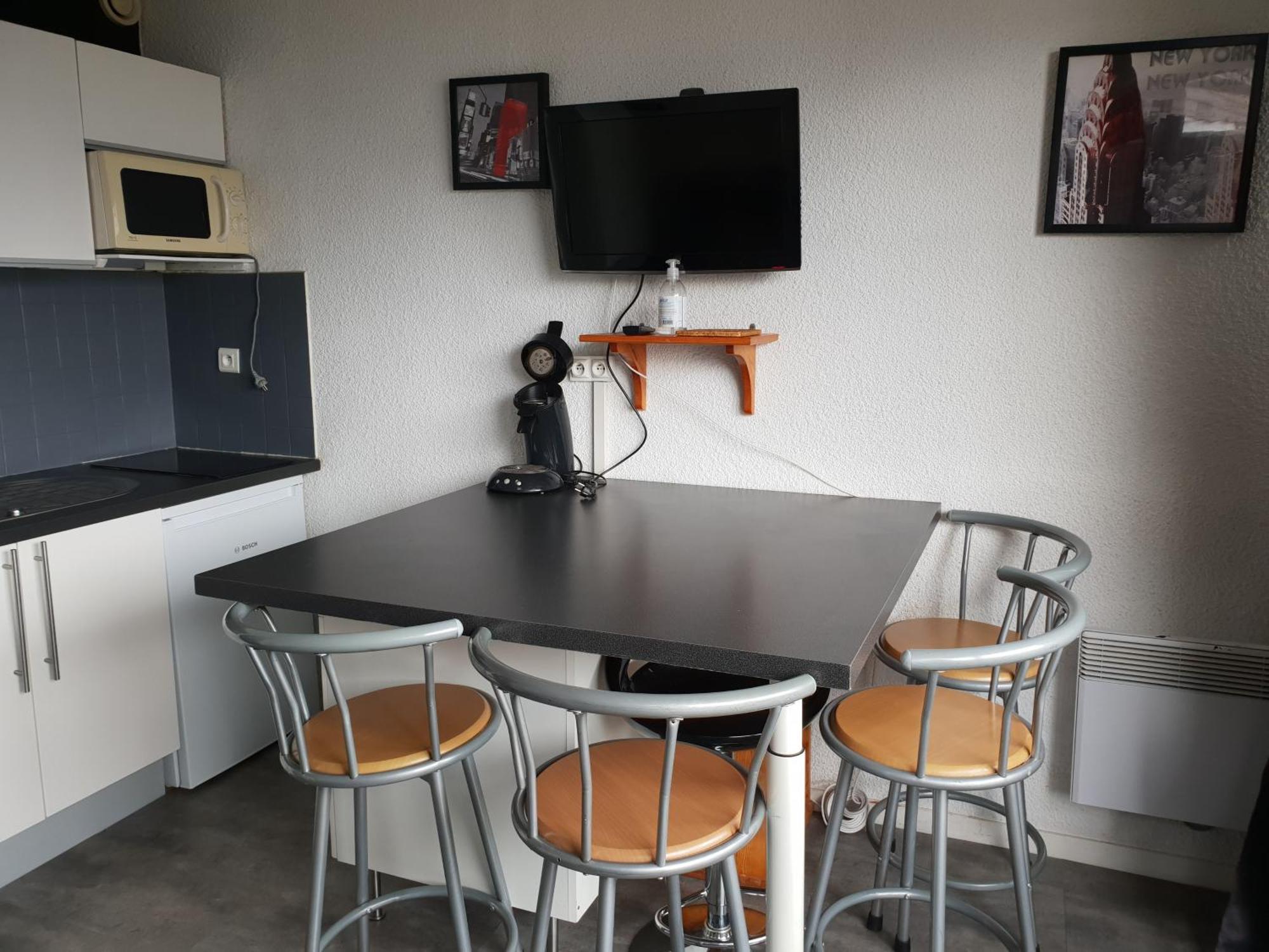 퓌생빈센트 Studio 4/5 Couchages Puy Saint Vincent 1600 아파트 외부 사진
